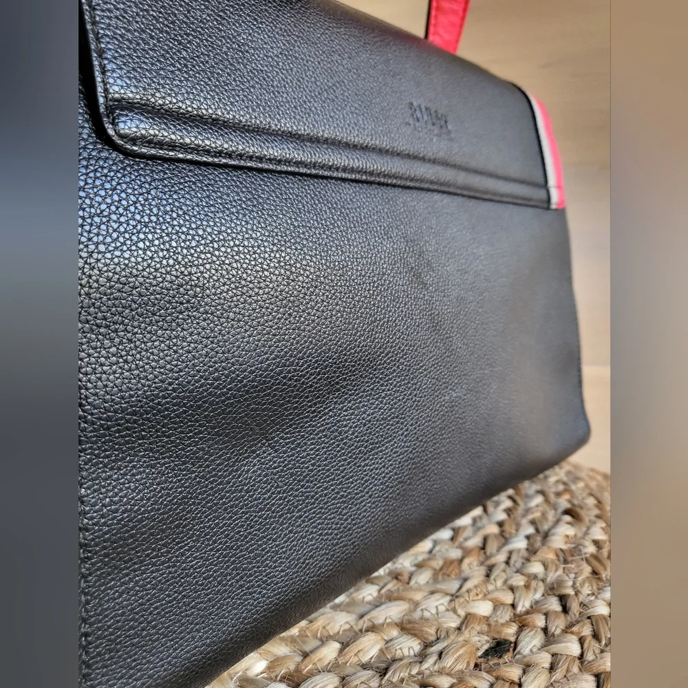 Unique Martine Sitbon "Black" Structured Colorblock Bag - Picture 8 of 14